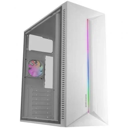 Mars Gaming MCBLAZEW Caja Gaming Semitorre Blanca
